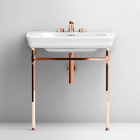 ArtCeram Civitas CIA001 77 ROSA ORO Металическая структура для раковины