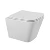 BelBagno Due BB3103/3106SC Сиденье дюропластовое с быстросъёмными петлями, механизмом Soft Close, цвет: белый