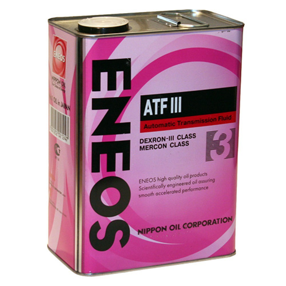 Масло трансмиссионное Eneos ATF Dexron III  4л