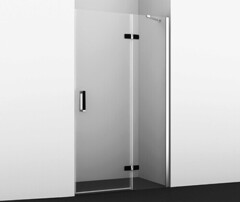 WasserKRAFT Aller 10H05RBLACK MATT Душевая дверь, цвет: хром фото