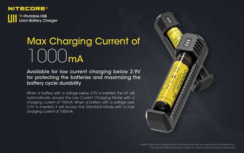 Зарядное устройство Nitecore UI1 800mAh