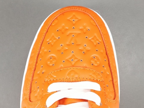 Louis Vuitton x Nike Air Force 1 'Orange/White' 