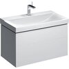 Geberit Xeno2 500.509.01.1 Тумба под раковину, 88x53x46.2см, Белый / Высокоглянцевое покрытие