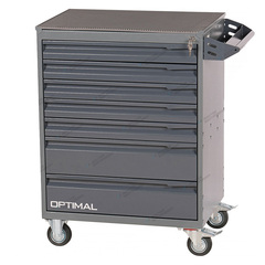 OPTIMAL (NT317 7012/7015) Тележка инструментальная, 7 выдвижных ящиков