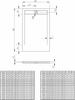 Radaway HTF11090-64 Teos F 110x90 antracite antracite