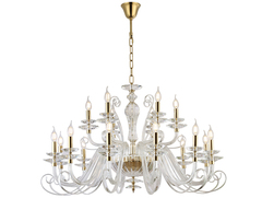 Подвесная люстра Newport ANNABELLE 8576+12/C gold polished, М0070814