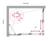 BelBagno Luce LUCE-AH-21-105/80-C-CR Душевой уголок, 105x80, цвет: хром