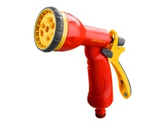 GRINDA P-8, 8 режимов, курок сзади, пластиковый, поливочный пистолет (8-427370)
