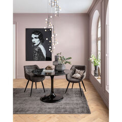 Стол Solo Marble Black Ø 110 см
