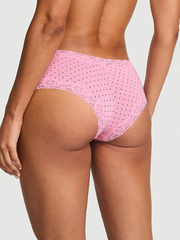 STRETCH COTTON ЧИИКИ С КРУЖЕВНОЕ ТЕСЬМОЙ