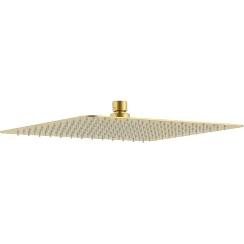 Boheme Qubic 421-MG Верхний душ латунь MATT GOLD 30*30cm