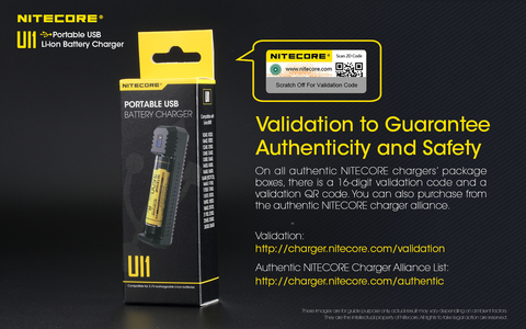 Зарядное устройство Nitecore UI1 800mAh