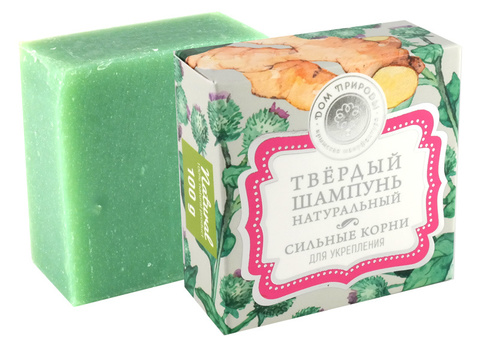 МДП Твердый шампунь СИЛЬНЫЕ КОРНИ, 90г
