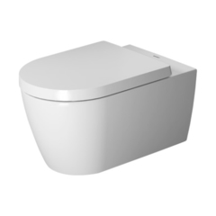 Duravit ME by Starck 25290900001 Унитаз подвесной Rimless 570х370 мм, с креплениями, вкл. крепление Durafix,с покрытием WonderGliss цвет белый фото