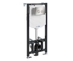 WasserKRAFT Aller 10TLT.010.ME.BN01 Инсталляция для унитаза с клавишей, цвет: никель фото