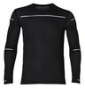 Беговая рубашка мужская Asics Lite-Show LS черная - 1