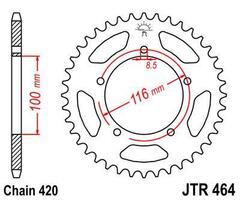Звезда ведомая JTR464 44