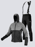 Лыжный костюм 905 Victory Code Ultra Warm Plus 1.0-2.0 Black-Grey Active мужской