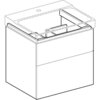 Geberit Xeno2 500.506.01.1 Тумба под раковину, 58x53x46.2см, Белый / Высокоглянцевое покрытие