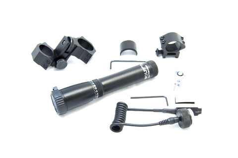 ФОНАРЬ ТАКТИЧЕСКИЙ ЛАЗЕРНЫЙ COMBAT ND-3 PRO (WOLFF ™) ЗЕЛЁНЫЙ