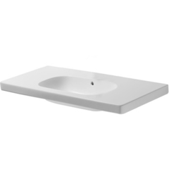 Duravit D-Code 3421000602 Раковина для мебели,с перел., Без отв. под смес., 1050x480мм, цвет: Белый фото