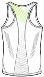 Майка для бега Noname Pro Singlet White
