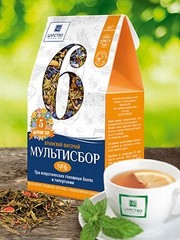 Травяной мультисбор №6 (при невротически головных болях и гипертонии) ТМ Царство Ароматов