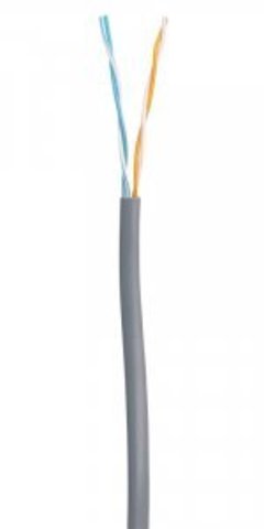 Кабель NETLAN U/UTP 2pair, Cat5, In, PVC (EC-UU002-5-PVC-GY-1) (100м.)