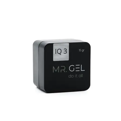 №3 Гель для наращивания и укрепления ногтей Mr.Gel IQ gel 15ml