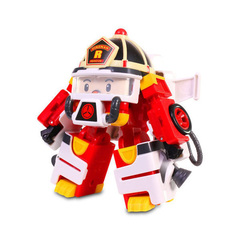 Robocar Poli Трансформер Рой (10 см) + костюм астронавта (83313)