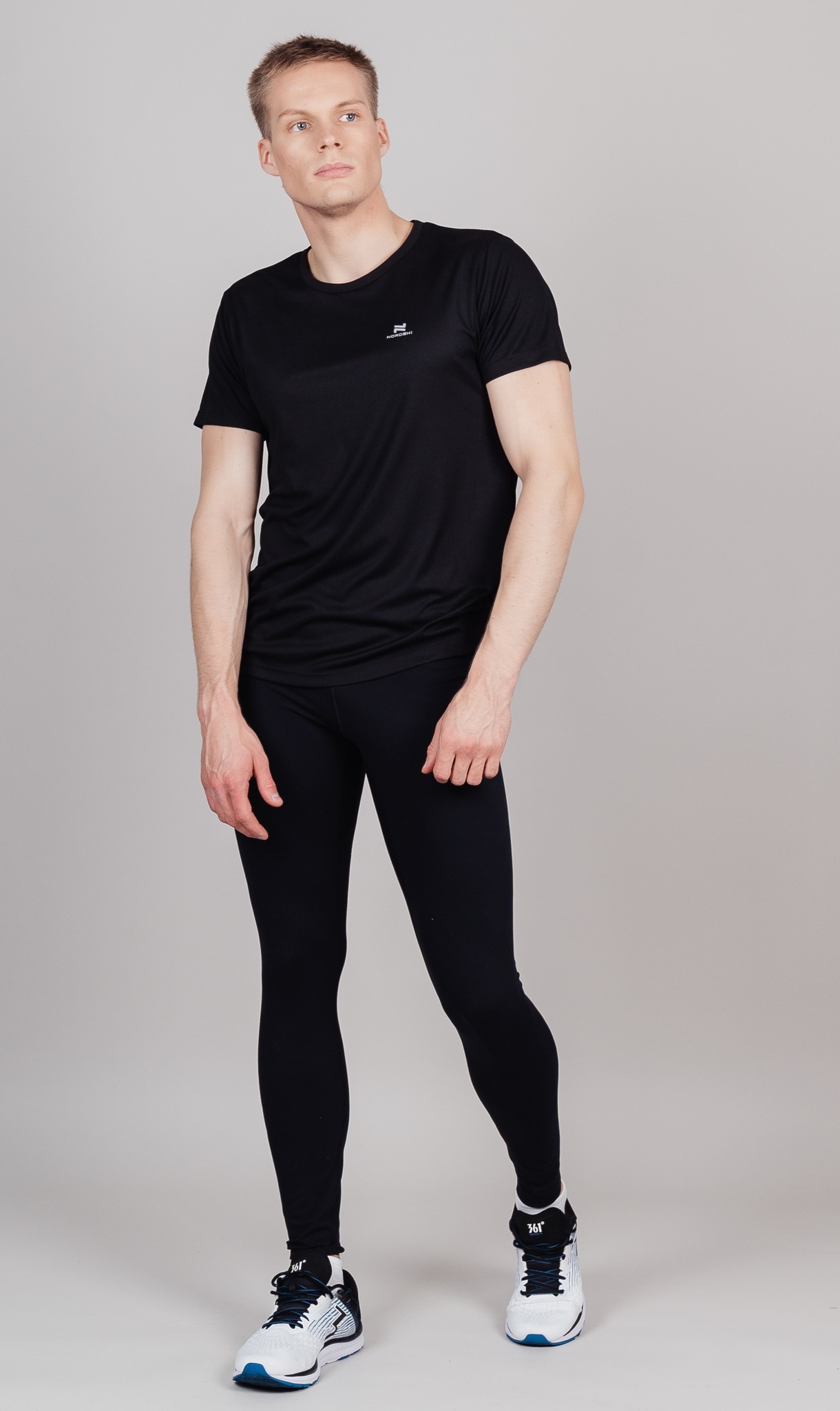Мужская спортивная футболка Nordski Training black - 5