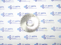Фреза отрезная по металлу 80х4х22мм. z=32 Р6АМ5 с фаской с ш/п