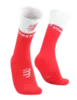 Носки Mid Compression Socks V2.0 fluo red/white