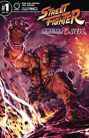 Street Fighter Akuma vs Hell #1 (Cover A)