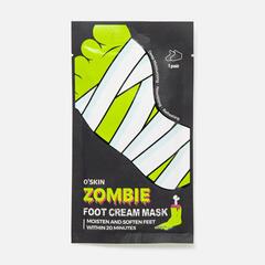 Маска-носочки для ног КРЕМОВАЯ Zombie Foot Cream Mask, 8 гр