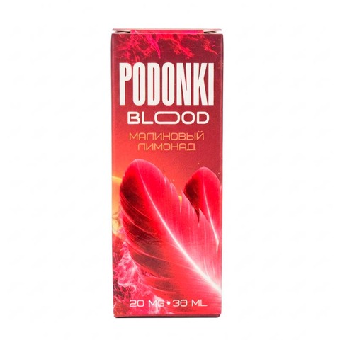 Жидкость PODONKI BLOOD Salt 2% HARD 30 ml - Малиновый Лимонад
