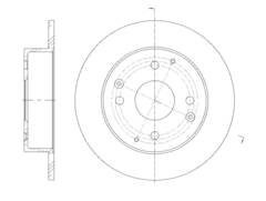 Диск тормозной G-brake  GR-01325