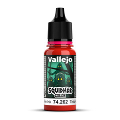 Vallejo Squidmar Color Fire Ink — акриловые чернила, 18 мл (74.262)