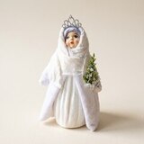 Набор ватных елочных игрушек ручной работы «Катюша» — фото 3