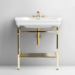 ArtCeram Civitas CIA002 73 ORO Металическая структура для раковины фото
