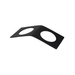 Набор из 2 колец для cалфеткок 6х14см Hippo black-anthracite LindDNA-981416