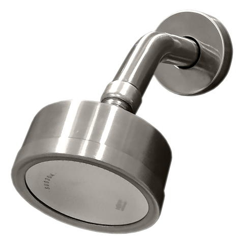 Kopfgescheit KG1431 DK03 Стационарный металлический верхний душ с шаровым шарниром, материал нержавеющая сталь (SUS304). Держатель в комплекте. Подключение 1/2".