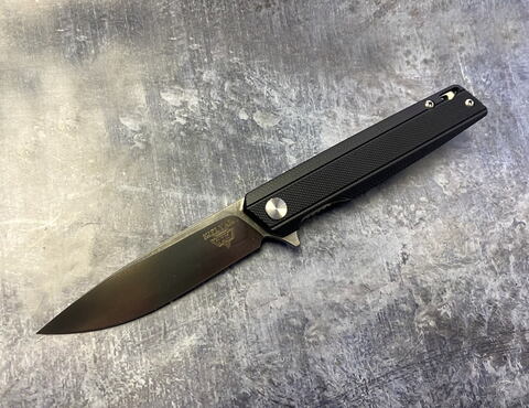 Складной нож Чила Black, сталь D2, G-10, ТДК Кизляр