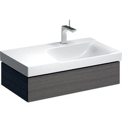 Geberit Xeno2 500.514.43.1 Тумба под раковину, 88x22x46.2см, Серый / Меламин, древесная структура фото