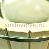 Шайка из липы с вставкой, 10 л - 6