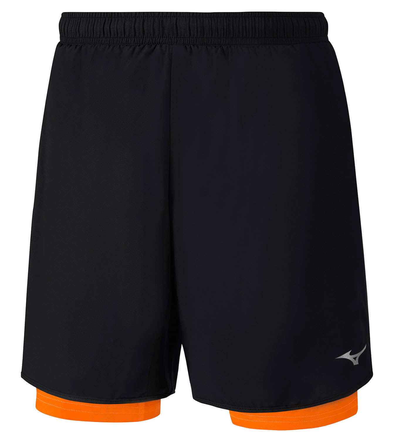 Шорты с внутренними тайтсами мужские Mizuno Helix Square 7.5 2in1