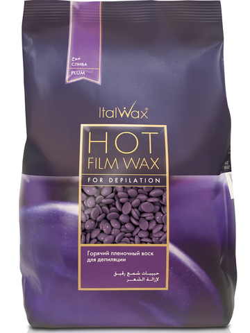 Воск горячий (пленочный) ITALWAX Слива гранулы 1 кг