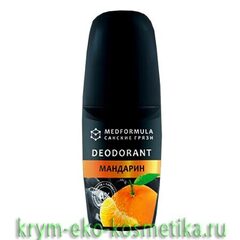 Дезодорант «Мандарин» MedFormula с вытяжкой из грязи Сакского озера ТМ Мануфактура Дом Природы