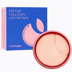 Разглаживающие патчи для век с пептидами и ретинолом Trimay Wrinkle Smoothing Gel Eye Patch, 60 штук