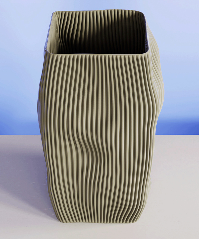 Ваза Cifita Kvadrto Grey